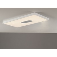 Hranatá - FAN LED-PANEL-30X60-DJ LED panel bílá akrylát / hliník 23 W 3360 lm CCT stmívatelné dálk. ovladačem vč. speaker modrá Bluetooth 29,5 x 59 x 3,8 cm - FANEUROPE