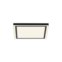 Hranatá - LD 14450-18 LED stropní svítidlo 30x30cm, černá, dálkové ovládání, stmívatelné, CCT ovládané přes aplikaci Tuya 2700-5000K - JUST LIGHT