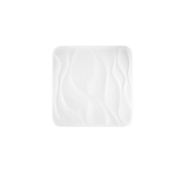 Hranatá - FAN I-WAVE-PL43 Stropní LED svítidlo WAVE bílá, 24 W, 3520 lm, CCT, 43 x 8,5 x 43 cm - FANEUROPE